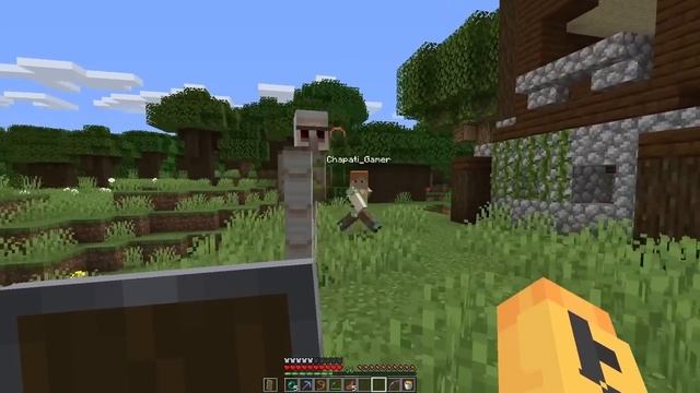 GOING INSIDE IRON GOLEM TO FIND CHAPATI DIAMONDS смотреть онлайн