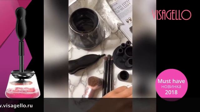 [СОВЕТ visagello.ru] Как вымыть кисть для тонального и высушить кисти для макияжа | БЫСТРО смотреть онлайн