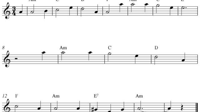 House Of The Rising Sun - Flute sheet music video for beginners смотреть онлайн
