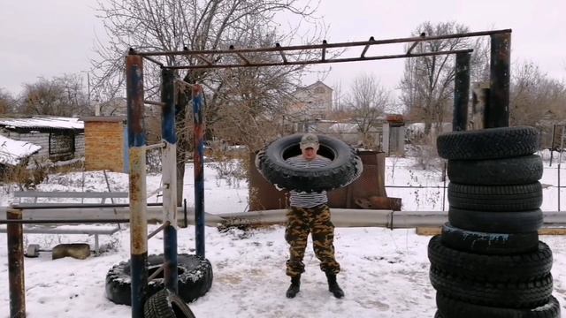 Супер тренировка с покрышкой дома Super workout with a tire at home смотреть онлайн