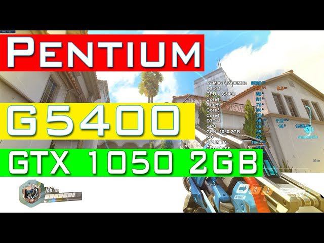 Pentium G5400 | GTX1050 MSI | Overwatch средне/высокие настройки смотреть онлайн