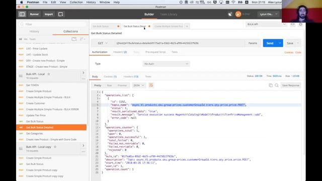 Asynchronous Bulk API demo, March 26 2018 смотреть онлайн