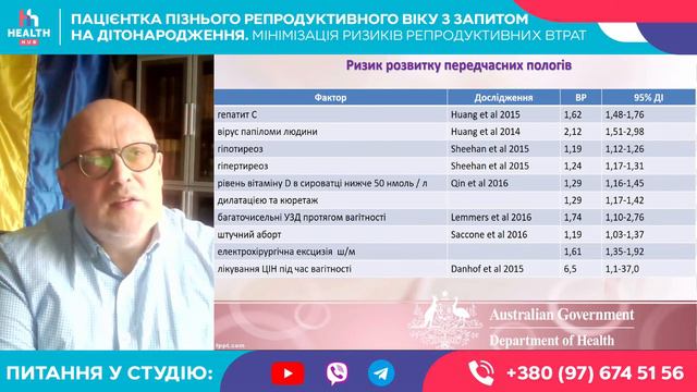 Пацієнтка пізнього репродуктивного віку з запитом на дітонародження. Мінімізація ризиків втрат смотреть онлайн