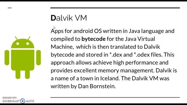 [Android] What is Dalvik virtual machine? смотреть онлайн