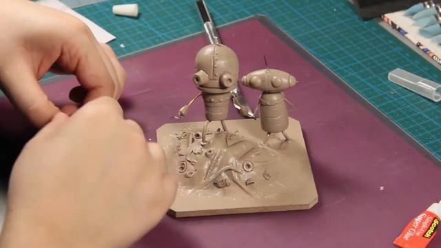 How to Make MACHINARIUM Game Characters - Part 2/2 - (POLYMER CLAY TUTORIAL) смотреть онлайн