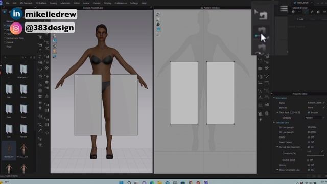 Basic tools in Clo3d |3d Clothing Design Software смотреть онлайн