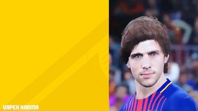 PES 2018 Barcelona Faces/Caras смотреть онлайн