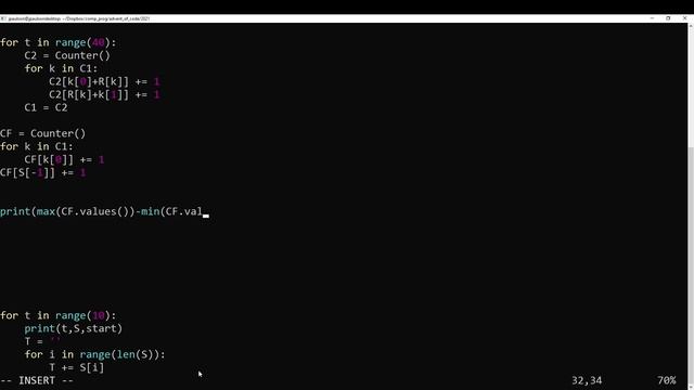 Advent of Code 2021 - Day 14 смотреть онлайн