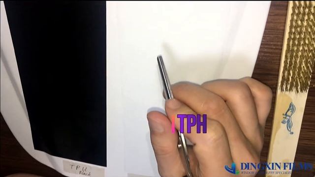DINGXIN PPF anti-scratch Test，Тест Антигравийных пленок(и Гибридная пленка TPH) смотреть онлайн
