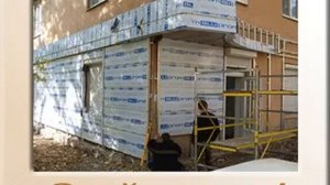 Собрать фасад за 41сек. Алюминиевые композитные панели.