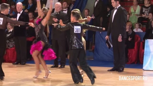 Мещерин Егор - Ивлева Елизавета, 1/2 Samba смотреть онлайн