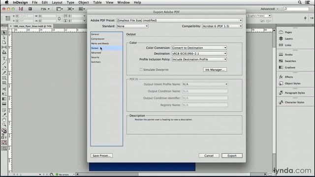 InDesign Tutorial - Quick tips for making a small PDF file size смотреть онлайн