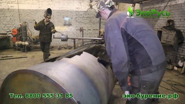 Кессон для скважин. Обустройство скважин. ЭкоРусь 8-925-50-777-25 смотреть онлайн