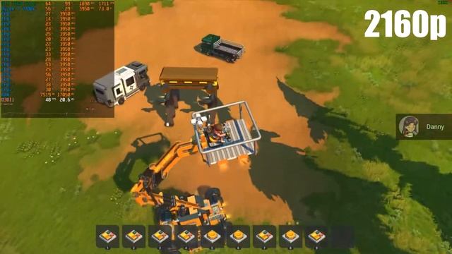 Scrap Mechanic - GTX 1660 Super + Ryzen 7 2700x - Ultra Settings FullHD, 2K, 4K - FPS TEST смотреть онлайн