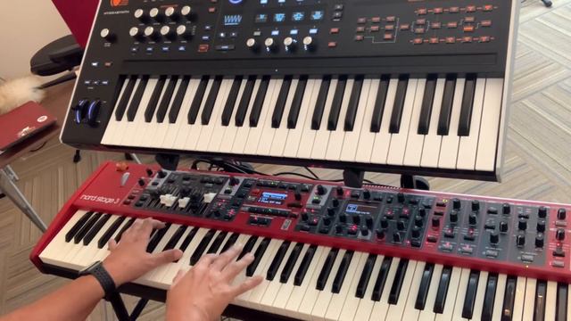 Nord Stage 3 - Hydrasynth - Thai Song смотреть онлайн