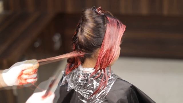Amazing Red Global colour# Fashion Colour Red by Jas Sir from Sam and Jas Hair & Makeup Academy. смотреть онлайн
