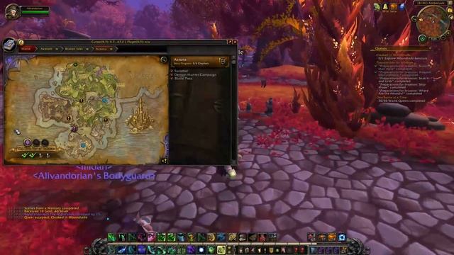 Cloaked in Moonshade Quest WoW смотреть онлайн