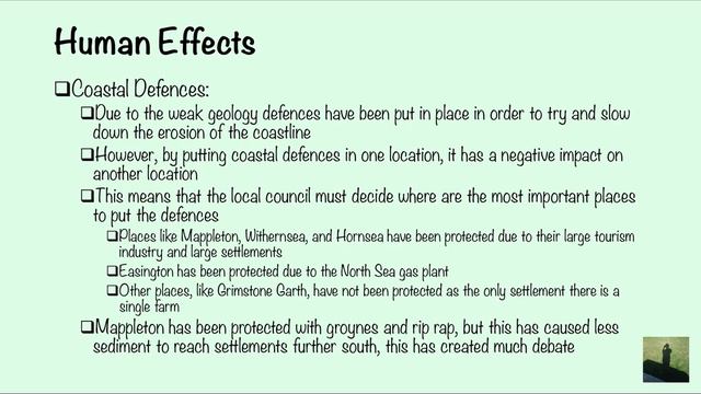 GCSE (9-1) Geography - Holderness Coastline смотреть онлайн