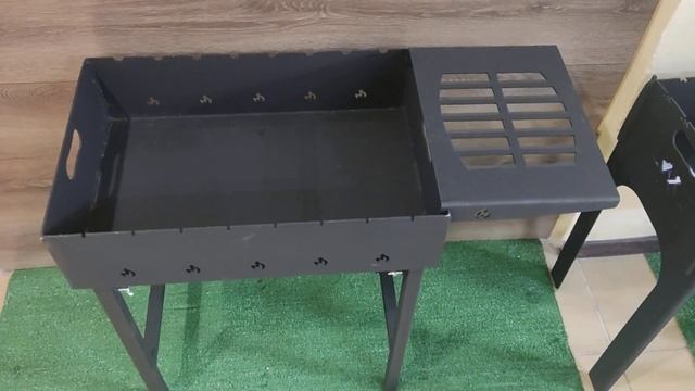 Мангал со съемными ножками 3мм толщина смотреть онлайн