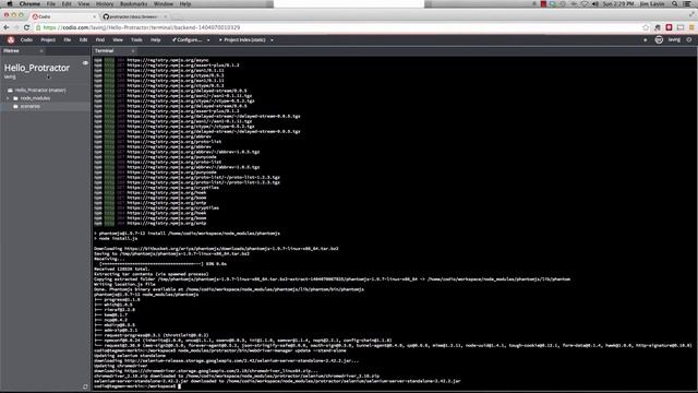 AngularJS End to End testing with Protractor Episode 001 смотреть онлайн