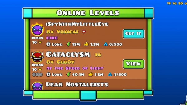прохождение демонов в geometry dash