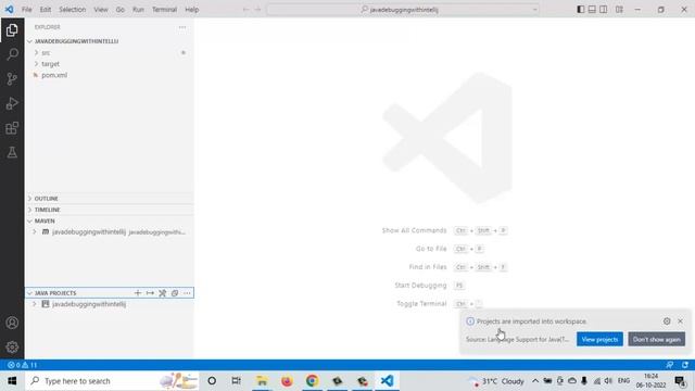 How to import Maven based Java Project in VS Code | Maven project import in visual studio code смотреть онлайн