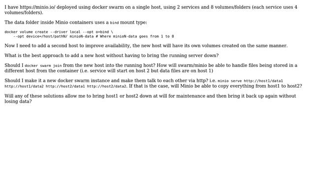 DevOps & SysAdmins: Add new Minio server to an already running pool смотреть онлайн
