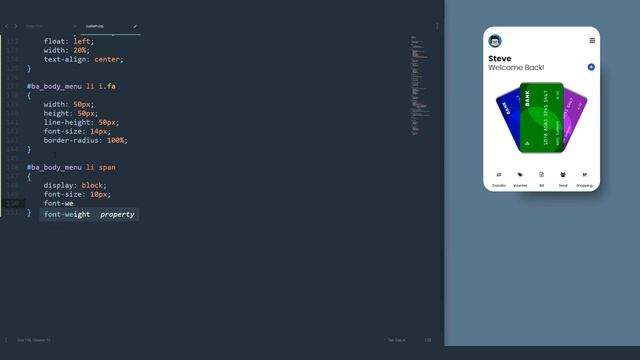 How To Make Epic App - Banking App | HTML CSS BOOTSTRAP Speed Coding смотреть онлайн