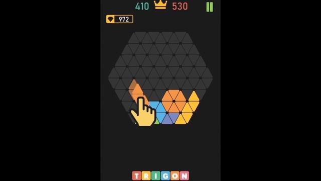 Trigon Triangle Block Puzzle Gameplay