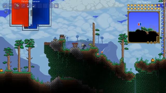 Terraria 1.2 Tutorials- Ankh Shield (Super Accessory Part 6) смотреть онлайн