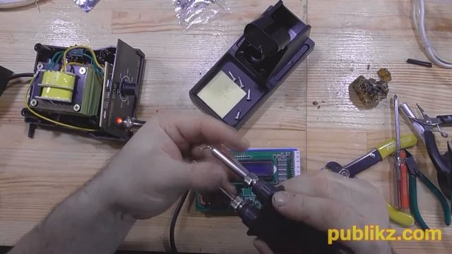 Пинцет паяльник SMD