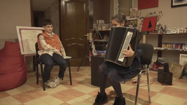 Лаура Камболова, осетинская гармоника смотреть онлайн