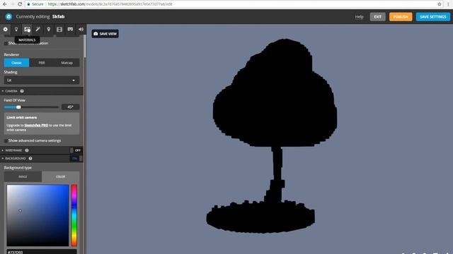 Урок по экспорту модели из Magica Voxel на Sketchfab.com и настройке света смотреть онлайн