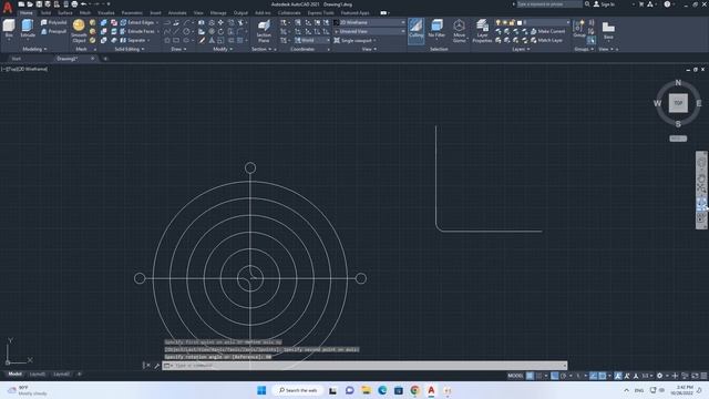 Autodesk, AutoCAD 3D, How to drawing exhaust fan protection, 3D Modeling смотреть онлайн