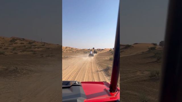 Сафари на квадроцикле по пустыне в Дубае. смотреть онлайн