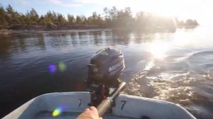 Mercury 3.5 лодка Пелла 4.3