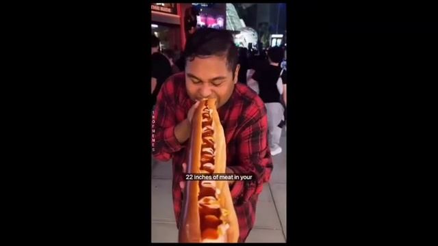 22 Inches of meat in your mouth! (stolen meme) смотреть онлайн