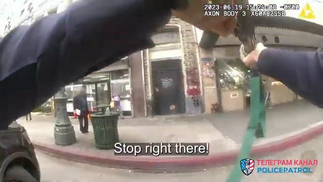 Шиз с трубой / Применение оружия полицией смотреть онлайн