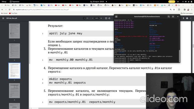 Лабораторная работа №7. Выполнение смотреть онлайн