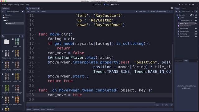 Godot 3.0: Inheritance смотреть онлайн