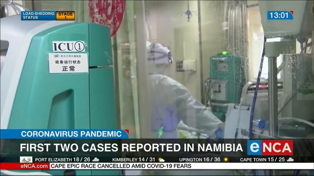 First two cases reported in Namibia смотреть онлайн