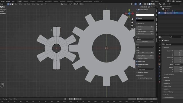 Как сделать быстрое выделение в неудобных местах в Blender смотреть онлайн