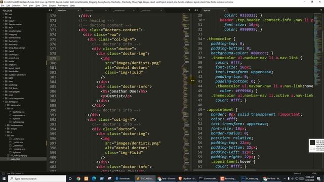Dental PSD to Bootstrap with SASS part 3 смотреть онлайн