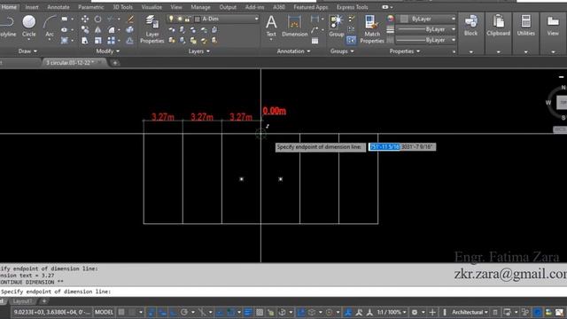 How to Draw Continue dimension in AutoCAD 2007 & Latest version смотреть онлайн