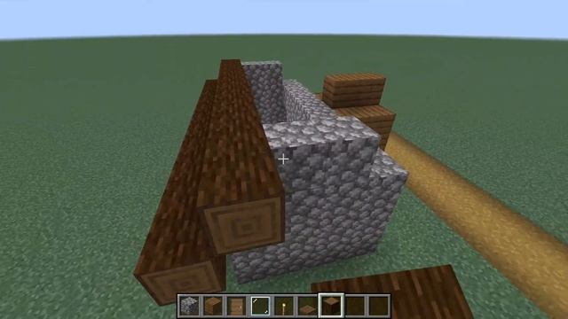 How to build a Minecraft Village Tool Smith (1.14 taiga) смотреть онлайн