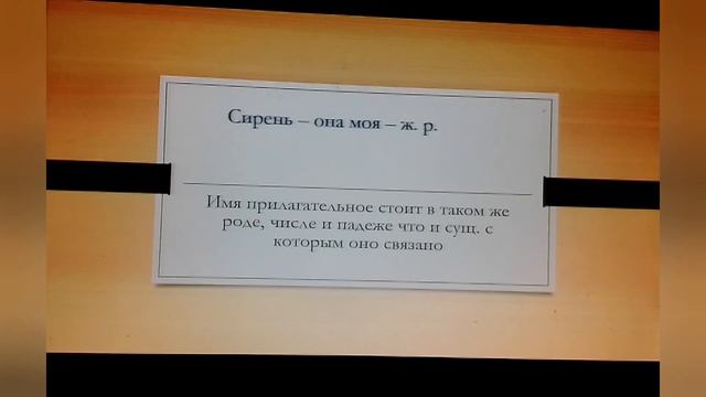 Русский язык для 3 класса. Тема урока : Как узнать род имени прилагательного. смотреть онлайн