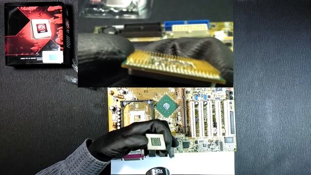 Игровой компьютер за пол цены Осмотр комплектующих Первый взгляд на процессор смотреть онлайн