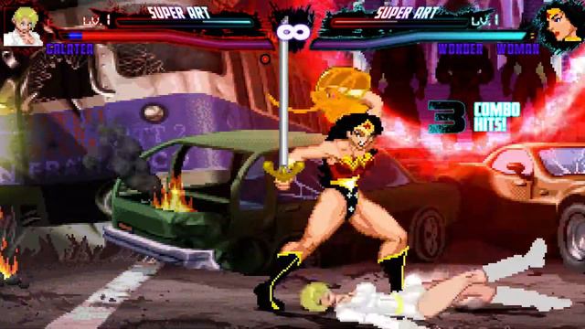 MUGEN Galatea Vs Wonder Woman(Request) смотреть онлайн