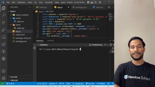 # Day28 : Deploying Your Server with Heroku | Newton School смотреть онлайн