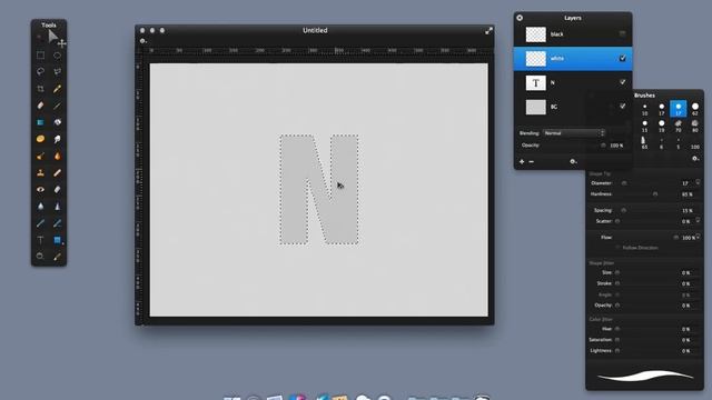 How to emboss Text in Pixelmator смотреть онлайн